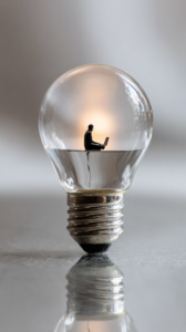 Ilustración conceptual sobre ahorro y planificación de gastos.