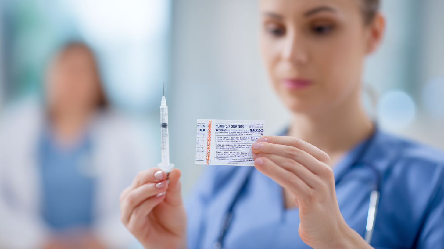 Profesional sanitaria preparando una inyección en un hospital de Malta, ejemplo de asistencia médica cubierta por la Tarjeta Sanitaria Europea